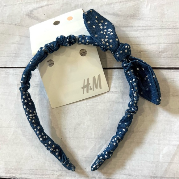🆕NWT H&M Bow Hairband - Picture 2 of 3